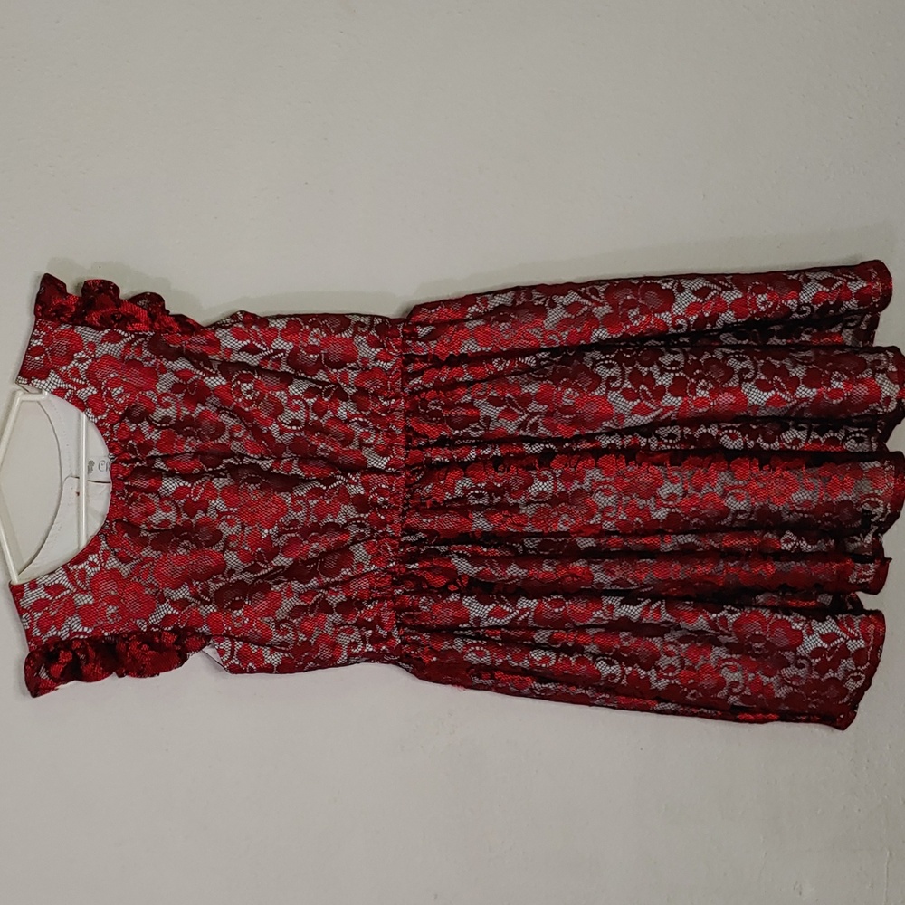 Cherokee Girls Size Medium Cap Sleeve Dress